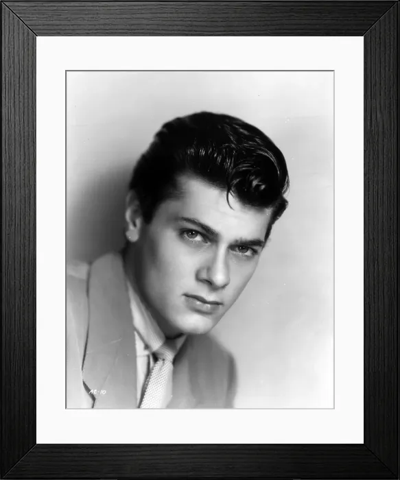 Framed Print : Tony Curtis Portrait Framed Print : Tony Curtis Portrait