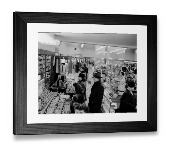 Framed Print : Drug Store Framed Print : Drug Store