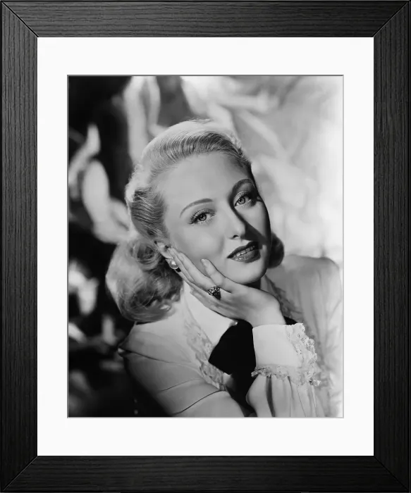 Framed Print : Celeste Holm Portrait Session Framed Print : Celeste Holm Portrait Session