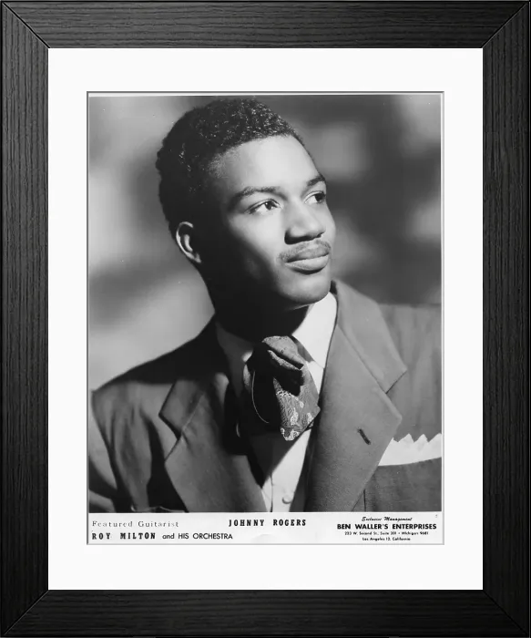 Framed Print : Johnny Rogers Portrait Framed Print : Johnny Rogers Portrait