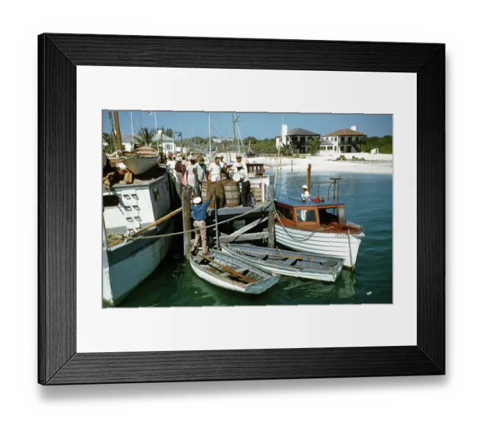 Framed Print : Deep Sea Fishing, Cat Cay Island, Bahamas Framed Print : Deep Sea Fishing, Cat Cay Island, Bahamas