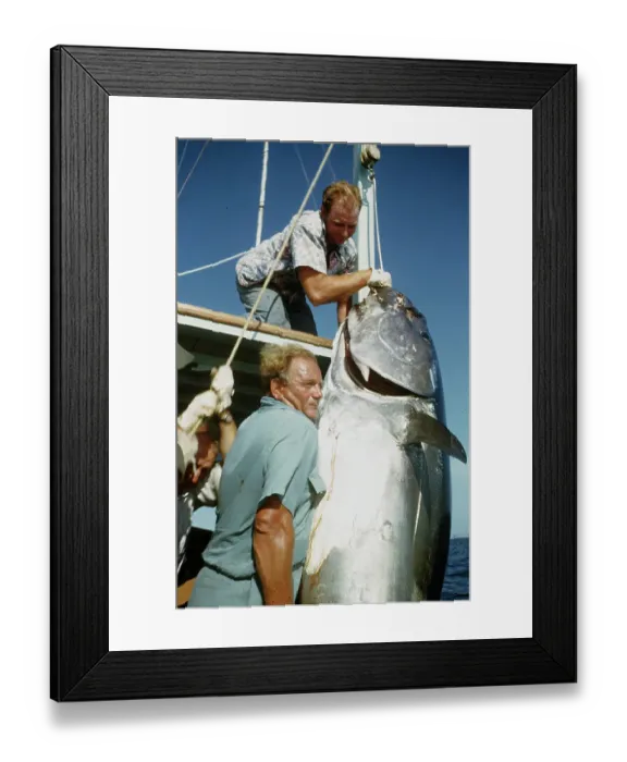 Framed Print : Deep Sea Fishing, Cat Cay Island, Bahamas Framed Print : Deep Sea Fishing, Cat Cay Island, Bahamas