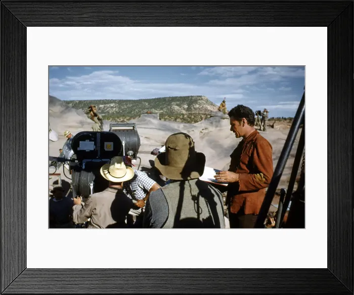 Framed Print : Filming Rocky Mountain on location Framed Print : Filming Rocky Mountain on location