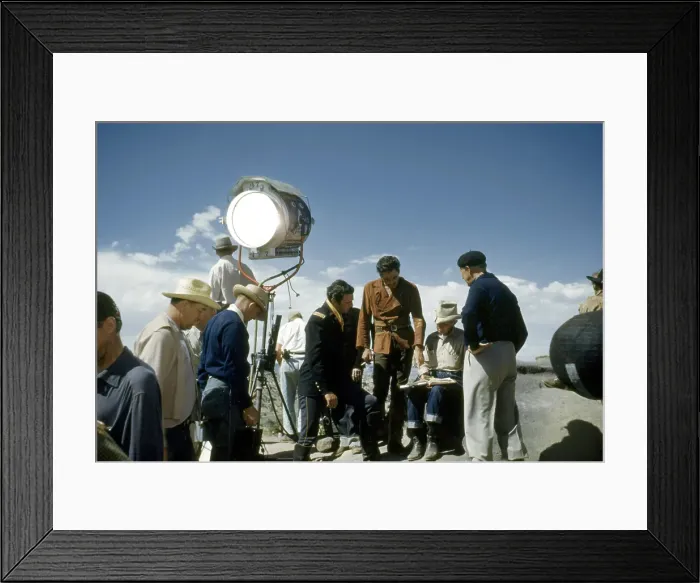 Framed Print : Filming Rocky Mountain on location Framed Print : Filming Rocky Mountain on location