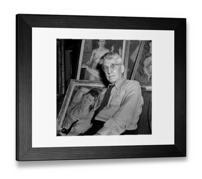 Framed Print : John French Sloan Framed Print : John French Sloan