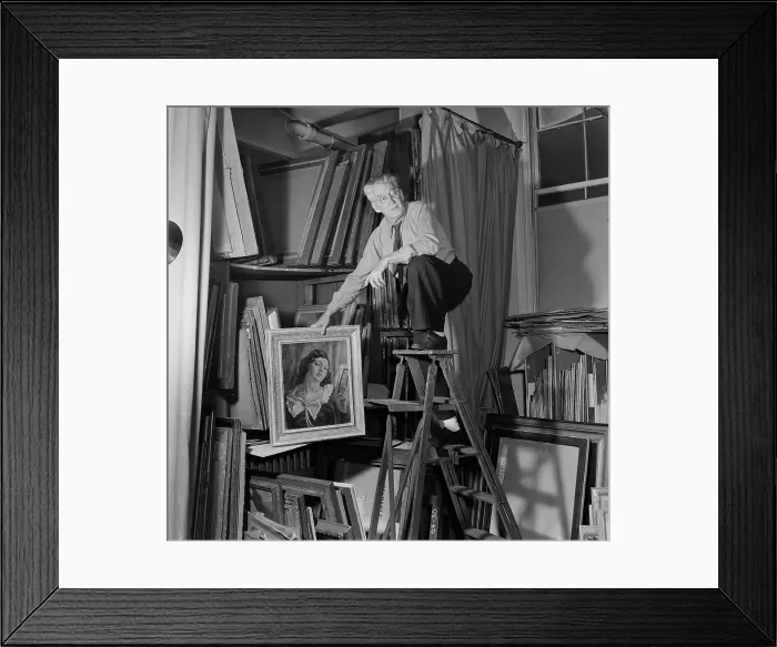 Framed Print : John French Sloan Framed Print : John French Sloan