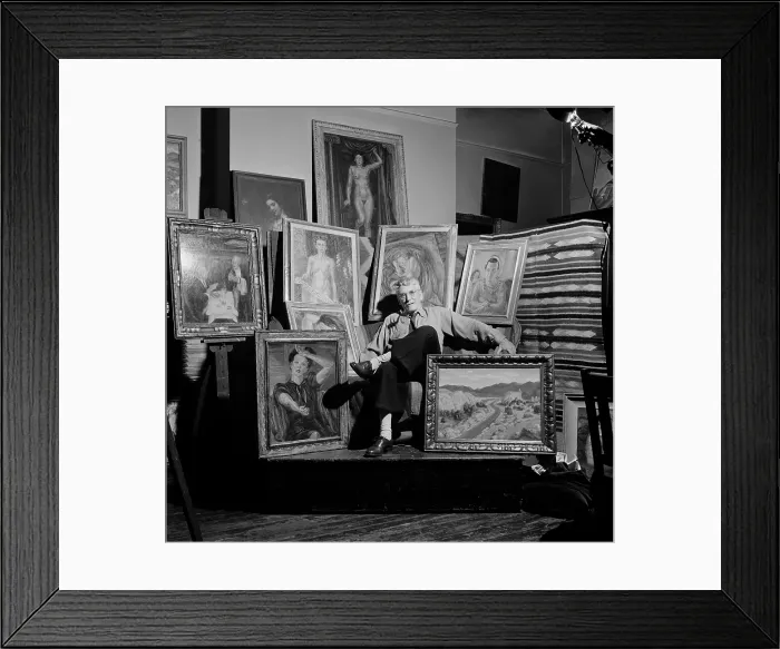 Framed Print : John French Sloan Framed Print : John French Sloan