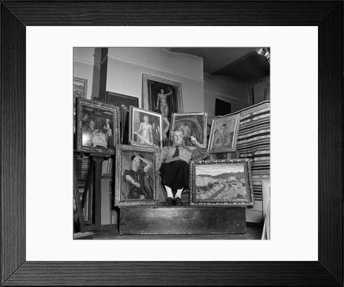 Framed Print : John French Sloan Framed Print : John French Sloan