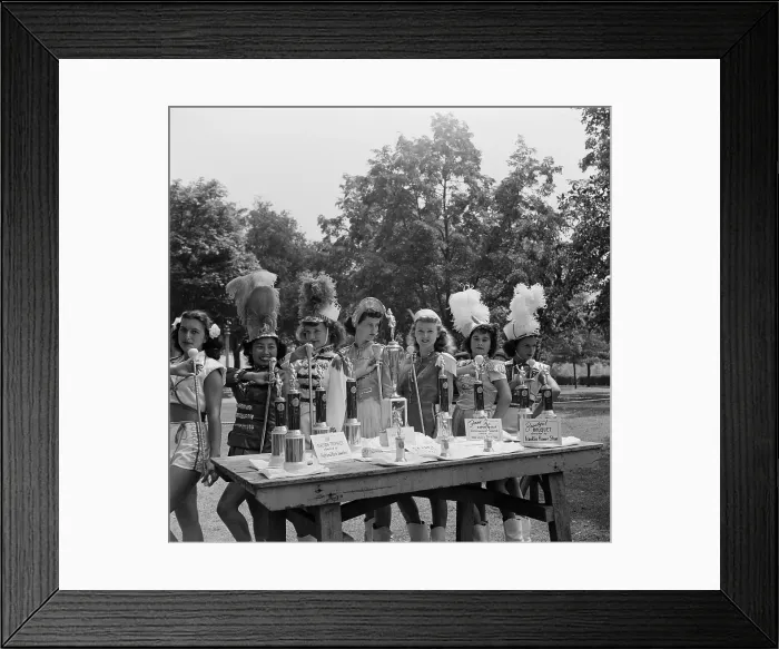 Framed Print : Baton Swirling Contest Framed Print : Baton Swirling Contest