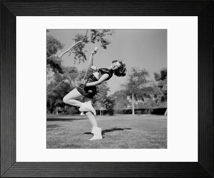 Framed Print : Baton Swirling Contest Framed Print : Baton Swirling Contest