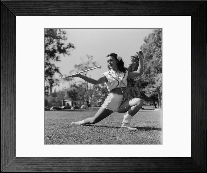 Framed Print : Baton Swirling Contest Framed Print : Baton Swirling Contest