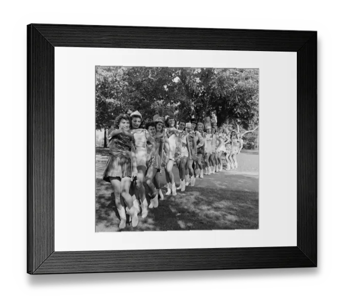 Framed Print : Baton Swirling Contest Framed Print : Baton Swirling Contest