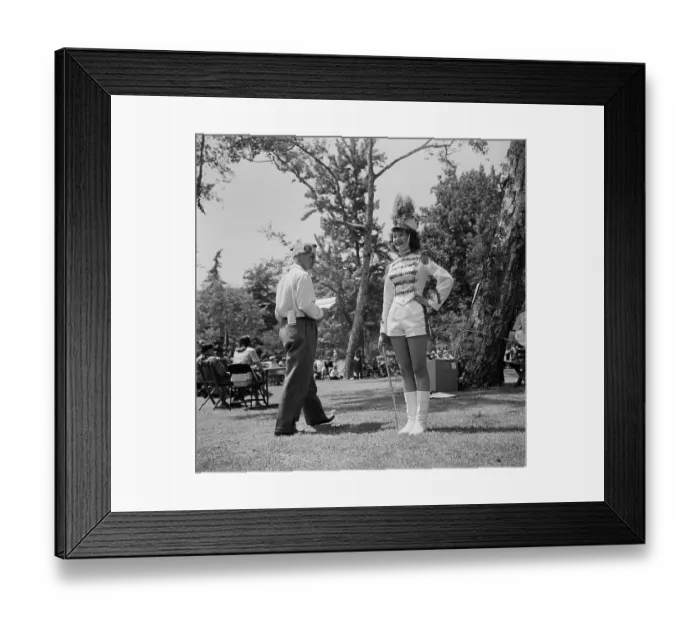 Framed Print : Baton Swirling Contest Framed Print : Baton Swirling Contest