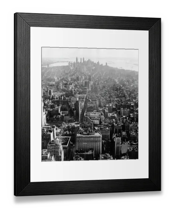 Framed Print : Manhattan. A view of Manhattan, looking south Framed Print : Manhattan. A view of Manhattan, looking south