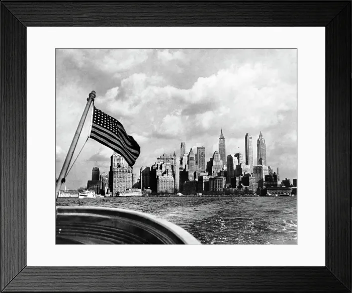 Framed Print : New York Skyline