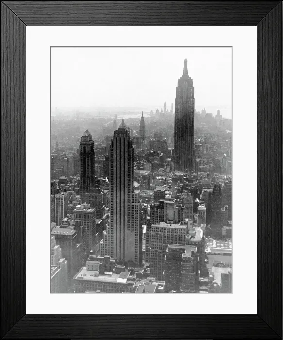 Framed Print : New York Skyscrapers Framed Print : New York Skyscrapers