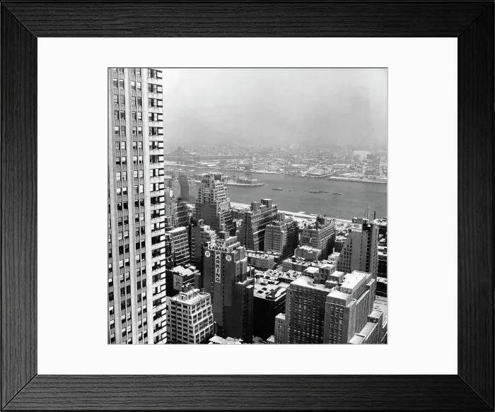 Framed Print : East River View Framed Print : East River View