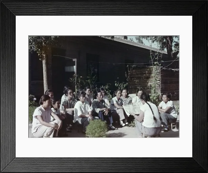 Framed Print : Reading The News Framed Print : Reading The News