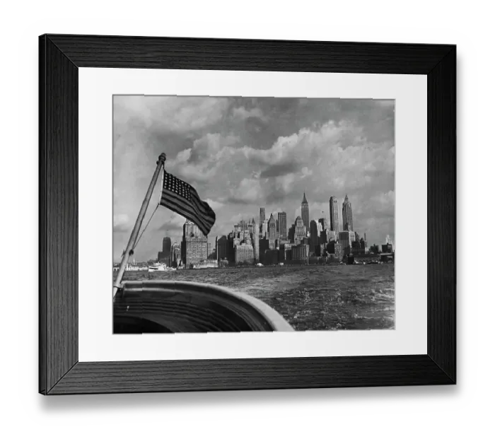 Framed Print : New York City Skyline Framed Print : New York City Skyline