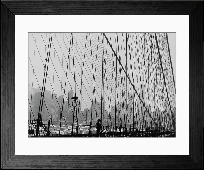 Framed Print : Manhattan Bridge Framed Print : Manhattan Bridge