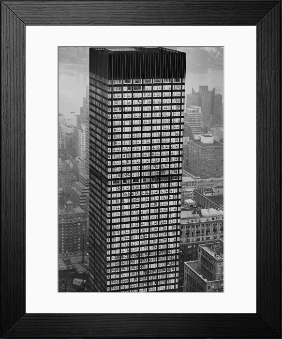 Framed Print : Union Carbide Building Framed Print : Union Carbide Building