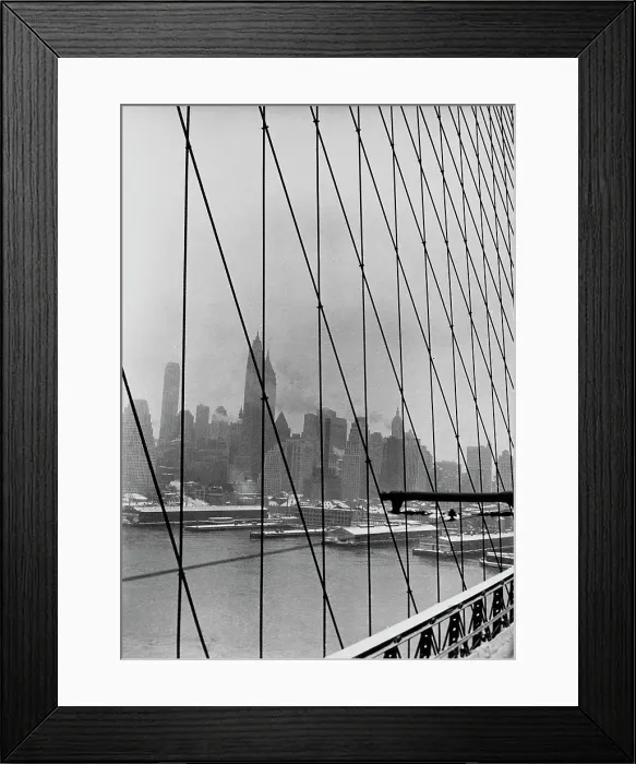 Framed Print : Manhattan Bridge Framed Print : Manhattan Bridge