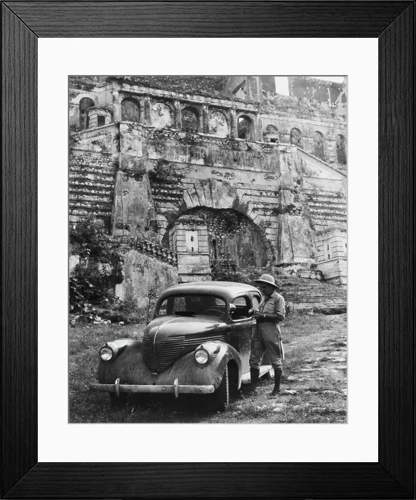Framed Print : Sans-Souci Palace In Haiti Framed Print : Sans-Souci Palace In Haiti