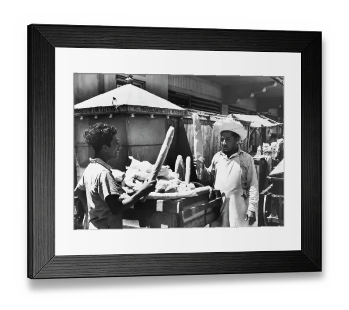 Framed Print : Ponce Bread Stall Framed Print : Ponce Bread Stall