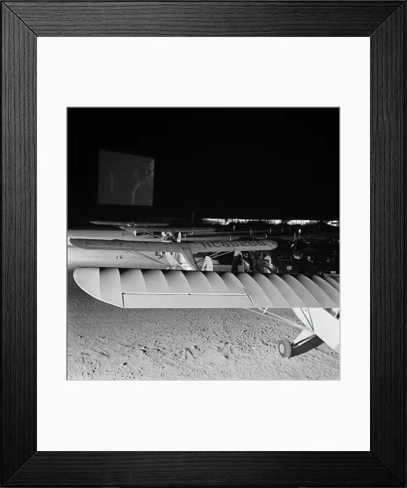 Framed Print : Fly-In Theatre Framed Print : Fly-In Theatre
