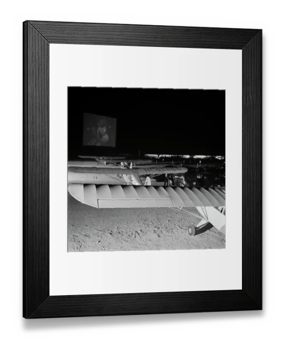 Framed Print : Fly-In Theatre Framed Print : Fly-In Theatre