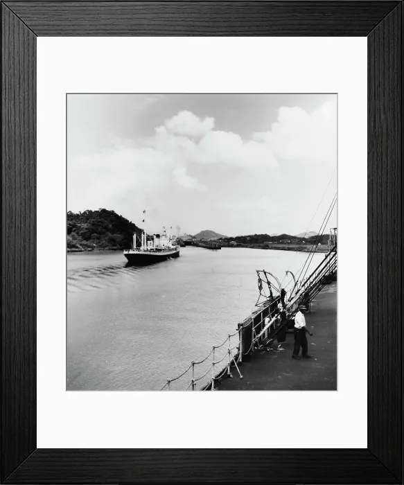 Framed Print : Panama Canal Framed Print : Panama Canal