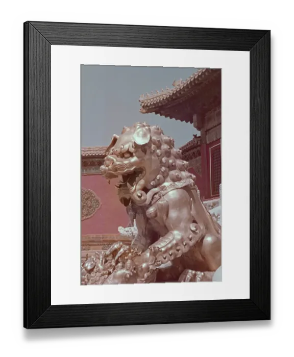 Framed Print : Lion Guardian Framed Print : Lion Guardian