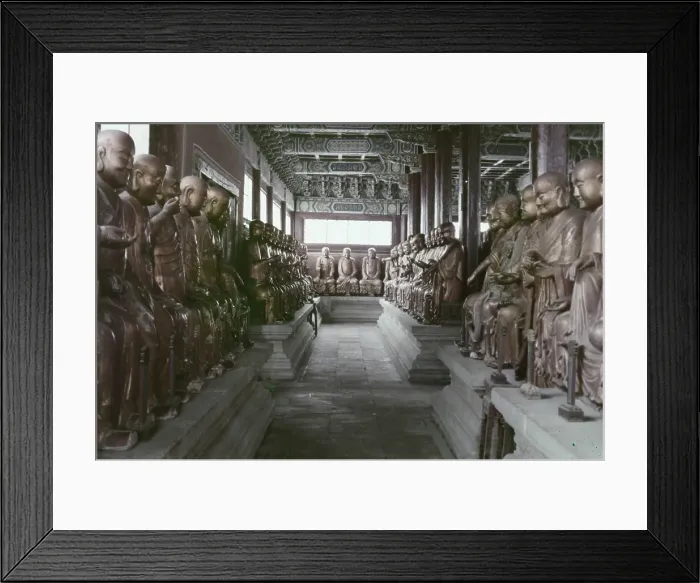 Framed Print : Arhats Hall Framed Print : Arhats Hall