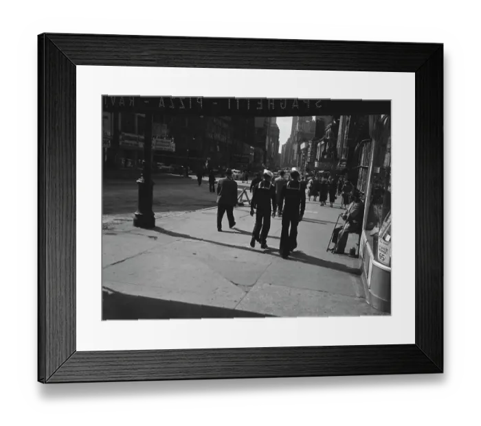 Framed Print : Widening Broadway Framed Print : Widening Broadway