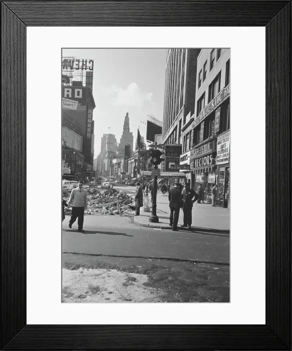 Framed Print : Widening Broadway Framed Print : Widening Broadway
