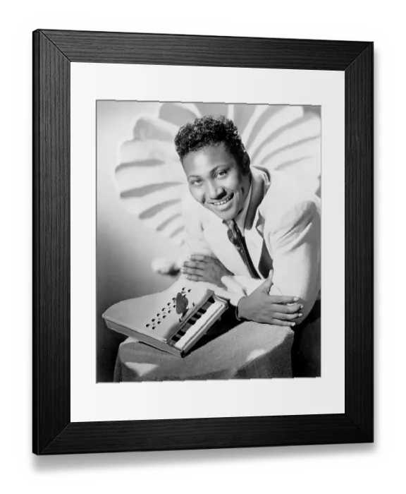 Framed Print : Amos Milburn Portrait Session Framed Print : Amos Milburn Portrait Session