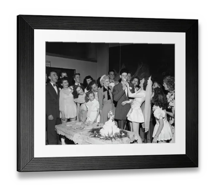 Framed Print : Wedding On Skates Framed Print : Wedding On Skates