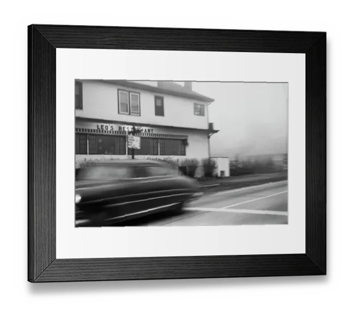 Framed Print : Hot Rod On The Road