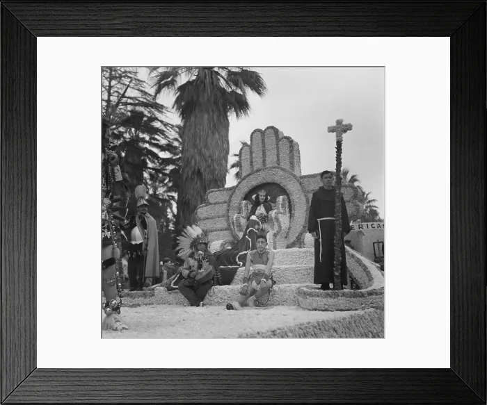 Framed Print : 1950 Rose Parade Framed Print : 1950 Rose Parade