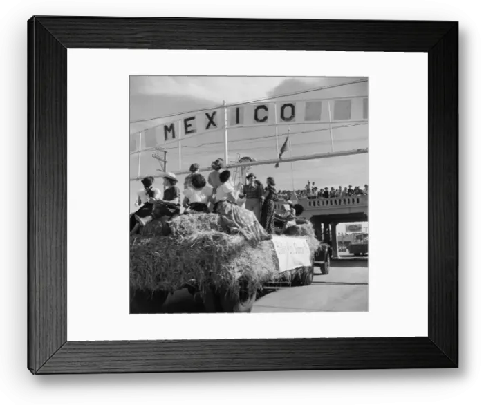 Framed Print : Mexican American Border Framed Print : Mexican American Border