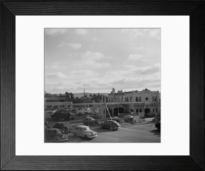 Framed Print : Mexican American Border Framed Print : Mexican American Border