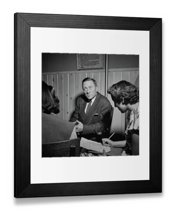 Framed Print : William O. Douglas, American Jurist Framed Print : William O. Douglas, American Jurist