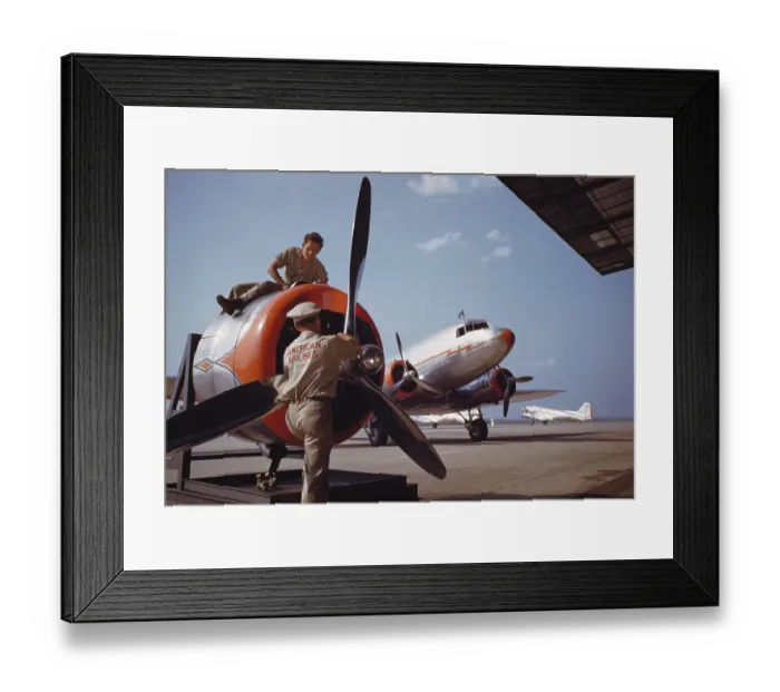Framed Print : American Airlines Douglas DC-3 Framed Print : American Airlines Douglas DC-3