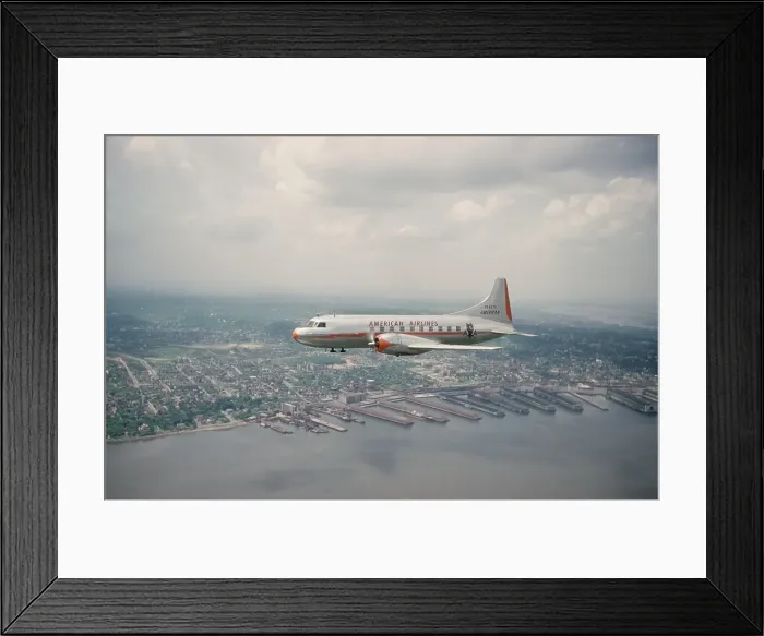 Framed Print : American Airlines ConvairLiner Framed Print : American Airlines ConvairLiner