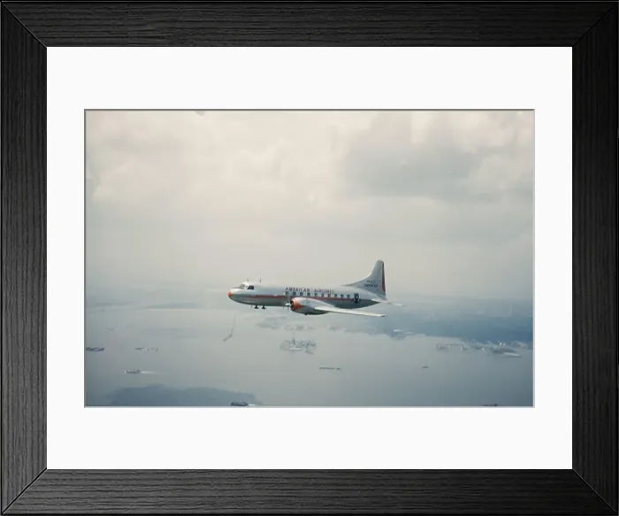 Framed Print : American Airlines ConvairLiner Framed Print : American Airlines ConvairLiner