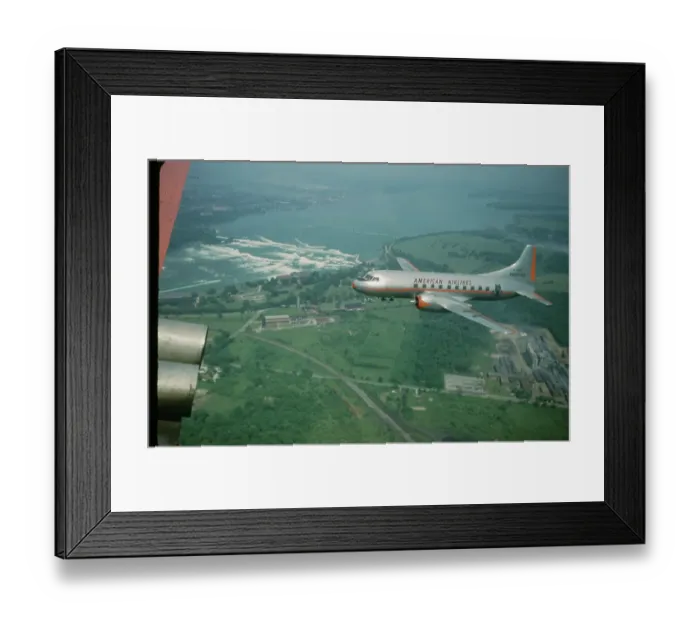 Framed Print : Convairliners of American Airliners Framed Print : Convairliners of American Airliners