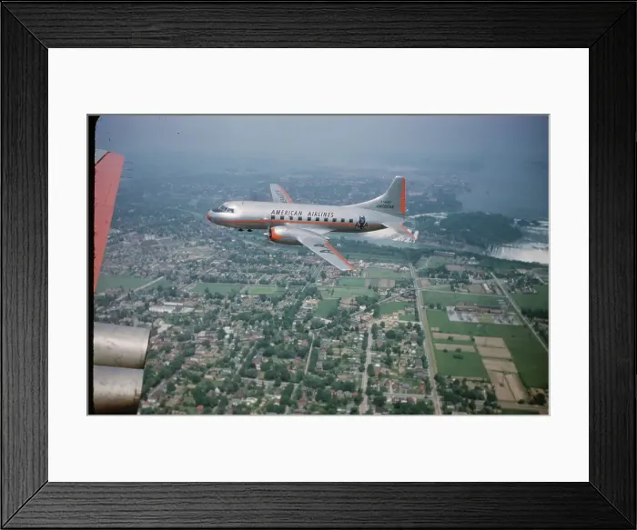 Framed Print : Convairliners of American Airliners