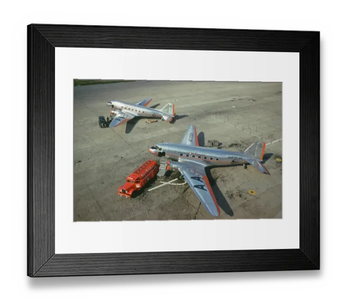 Framed Print : Convairliners of American Airliners Framed Print : Convairliners of American Airliners