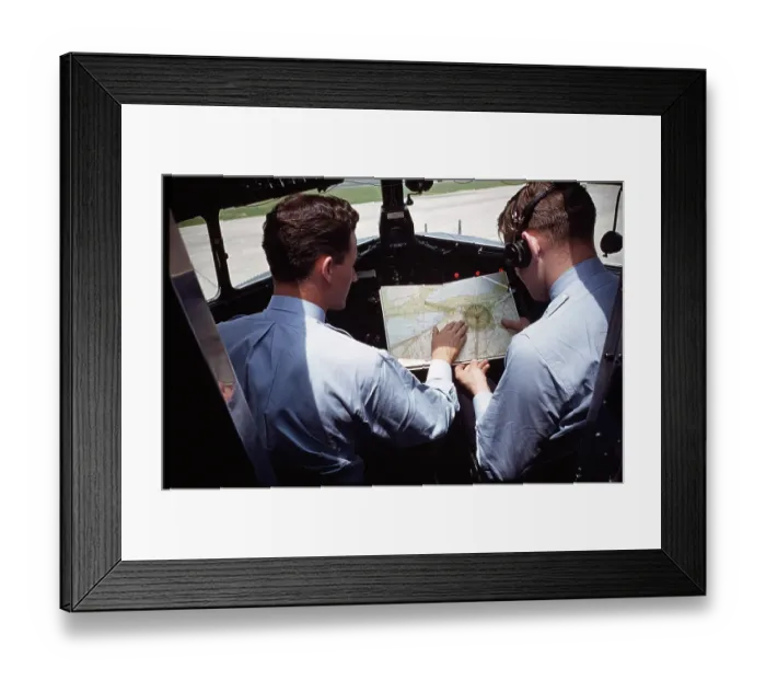 Framed Print : American Airlines 1950 Framed Print : American Airlines 1950