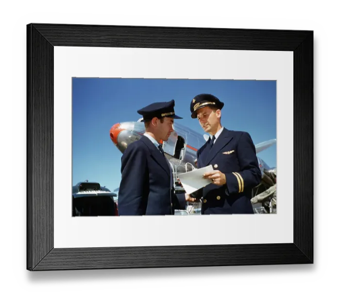 Framed Print : American Airlines 1950 Framed Print : American Airlines 1950